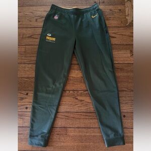 Green Bay Packers Therma Fit Nike NFL Jogger Pants Size Medium
